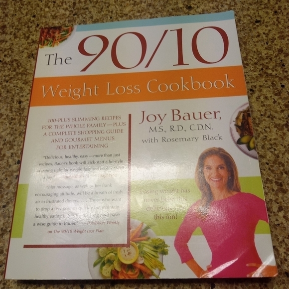 The 90/10 Weight Loss Cookbook by Joy Bauer Weight Loss Dieting Nutrition Diet - Picture 1 of 1